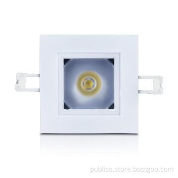 8W 700LM Square Ceiling Downlight Carbinet CREE-COB